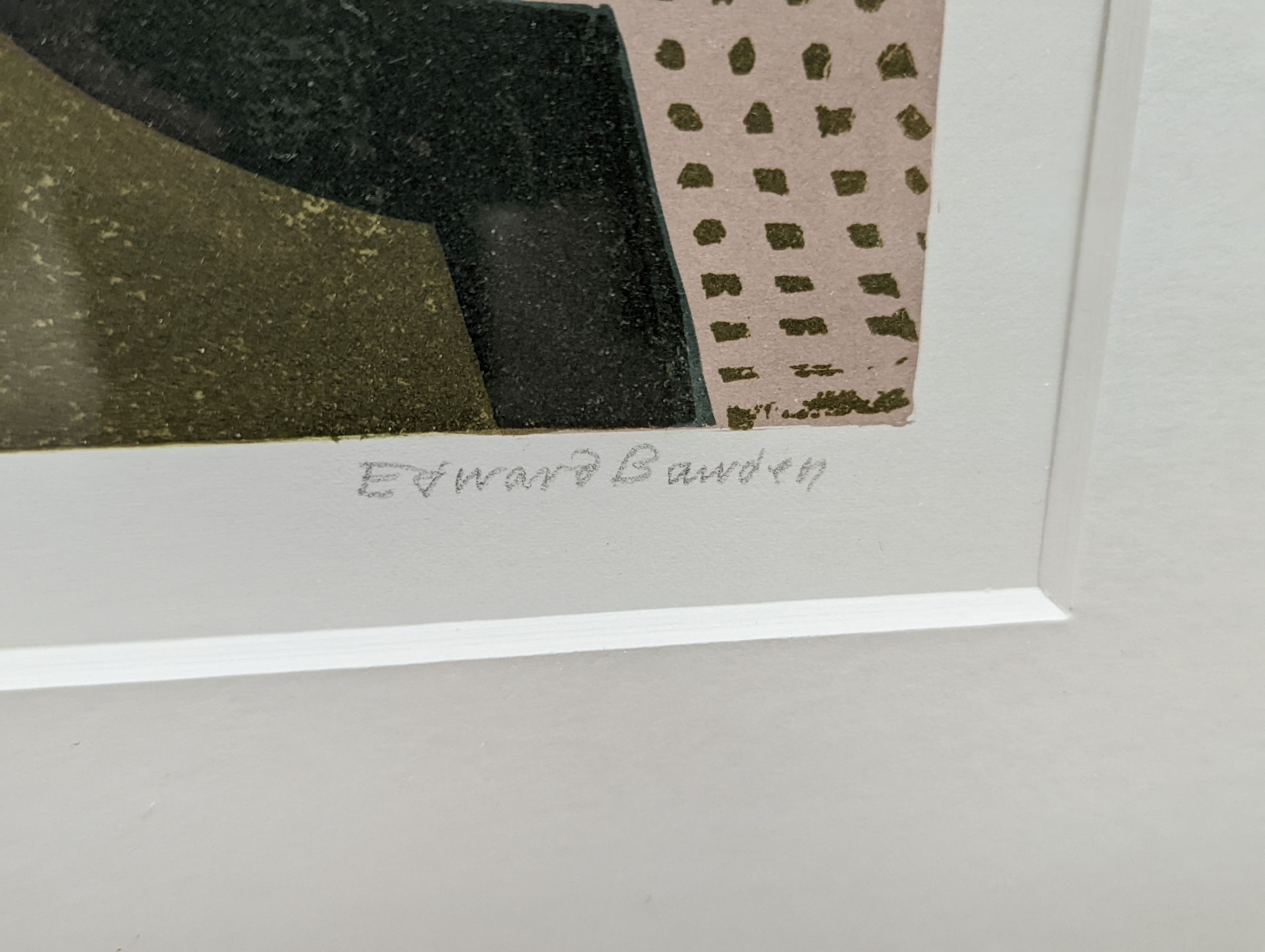 Edward Bawden (1903- 1989), lithograph, Kew Palace, signed in pencil, 103/160, 50 x 64cm